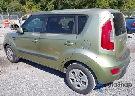 2012 Kia Soul из США, поврежденный, VIN KNDJT2A53C7477163